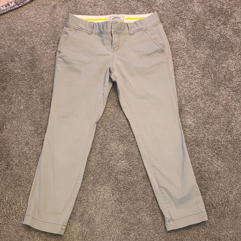 Old Navy Gray Straight Leg Pants